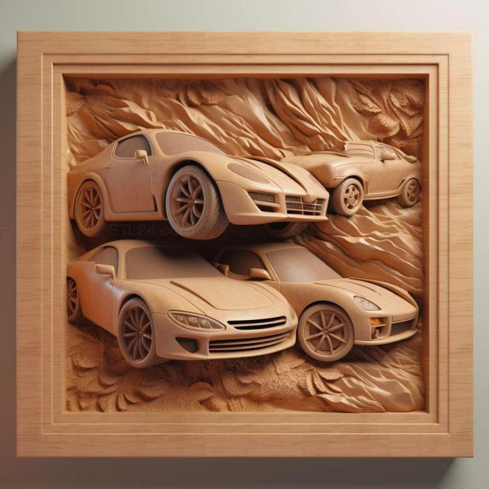 Games (Cars 1, GAMES_9113) 3D models for cnc